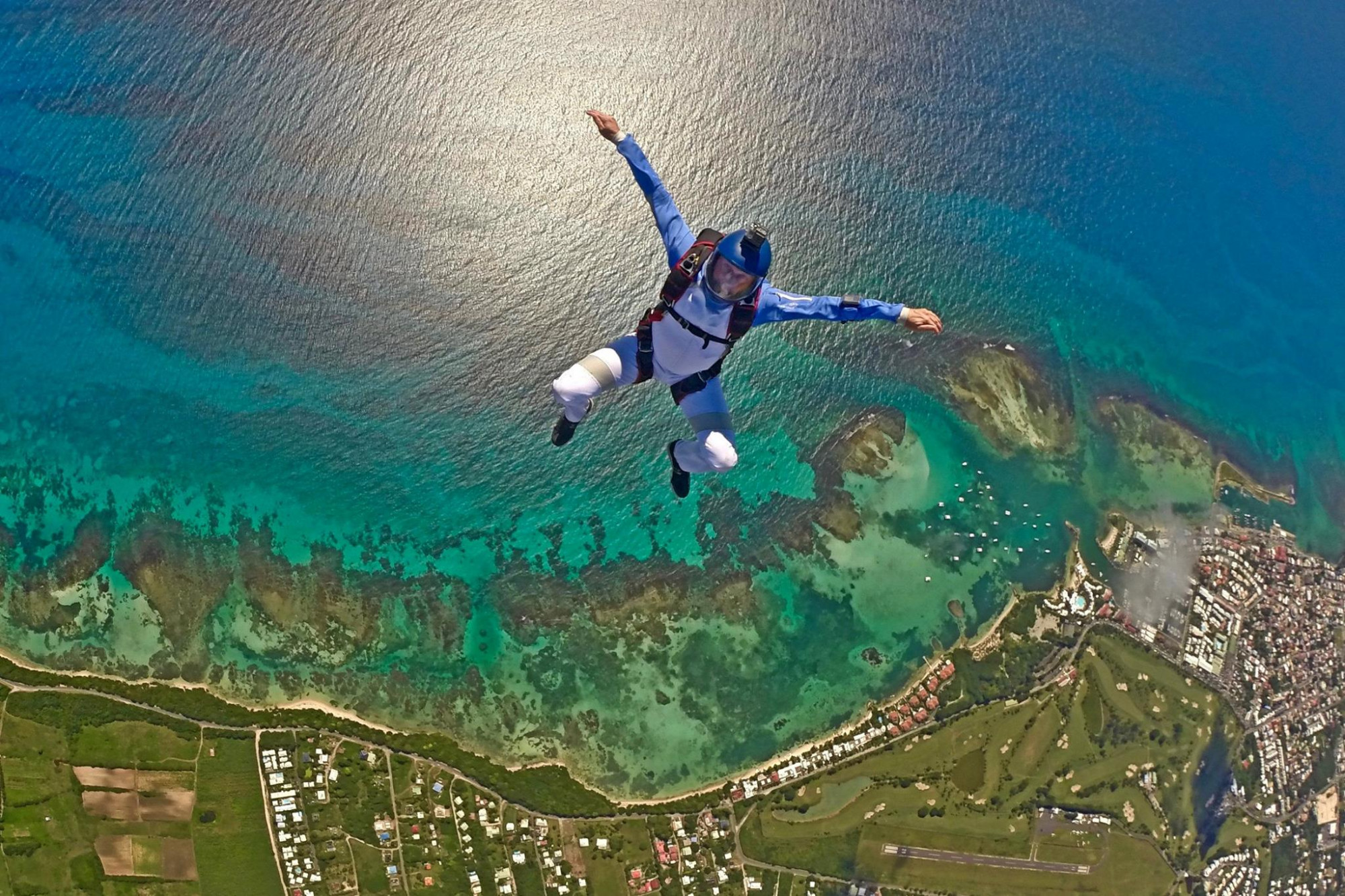  GUADELOUPE FWI Caraibes Parachutisme     